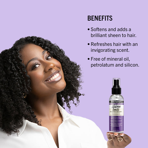 Shine Boss Coils Refreshing Sheen Mist