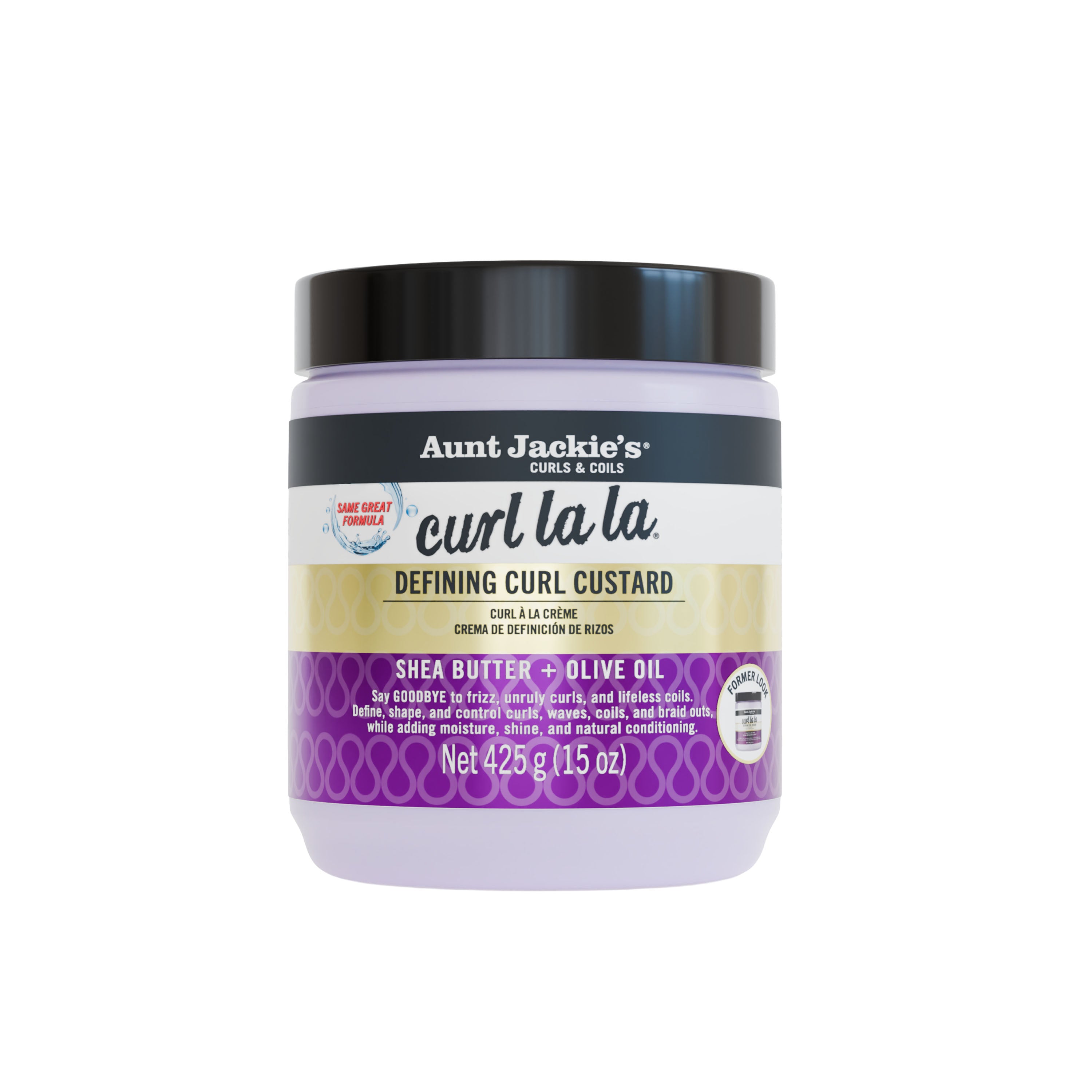 Aunt Jackie's Curl La La Defining Curl Custard for Perfect Curls