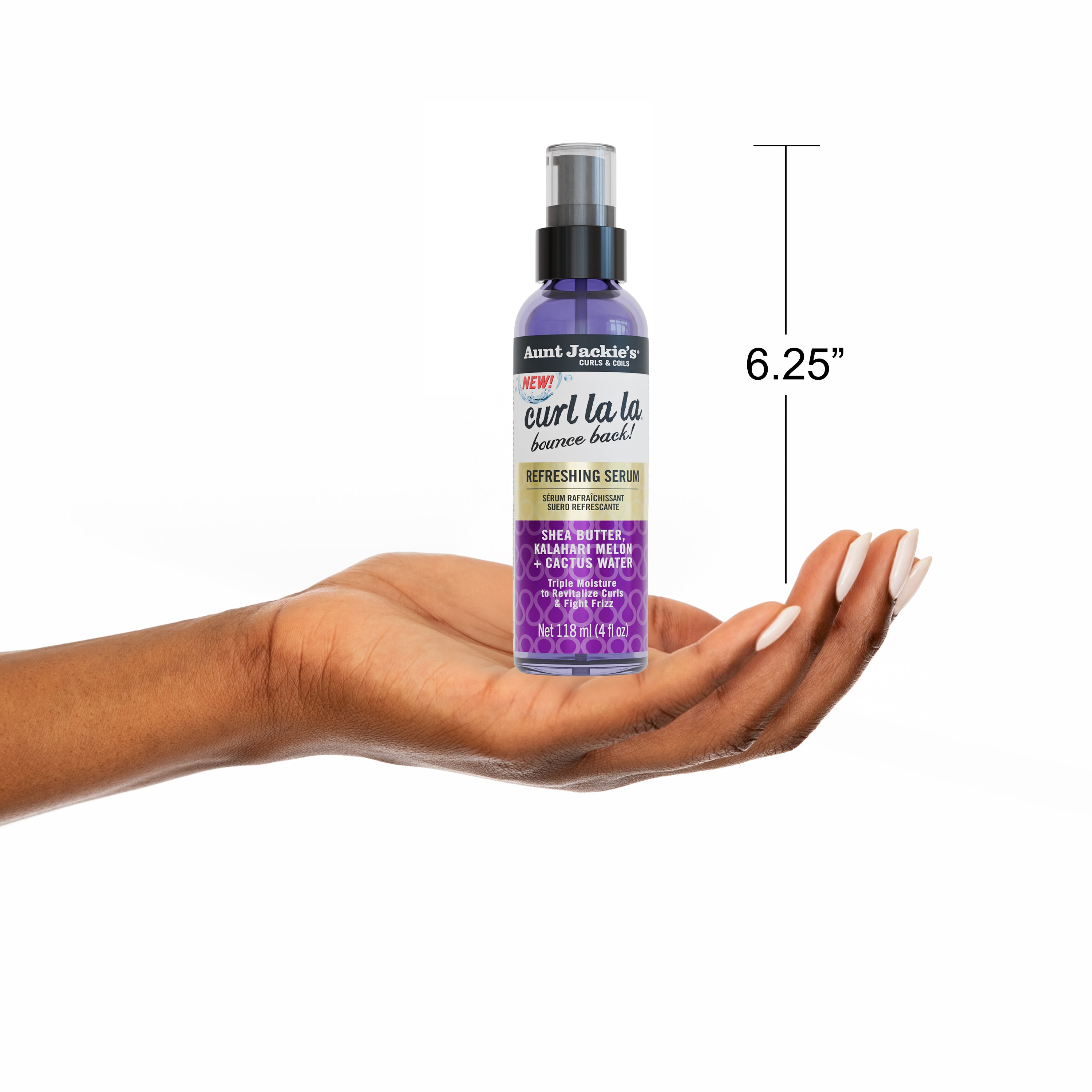 Aunt Jackie's Curls & Coils Curl La La Bounce Back Refreshing Serum