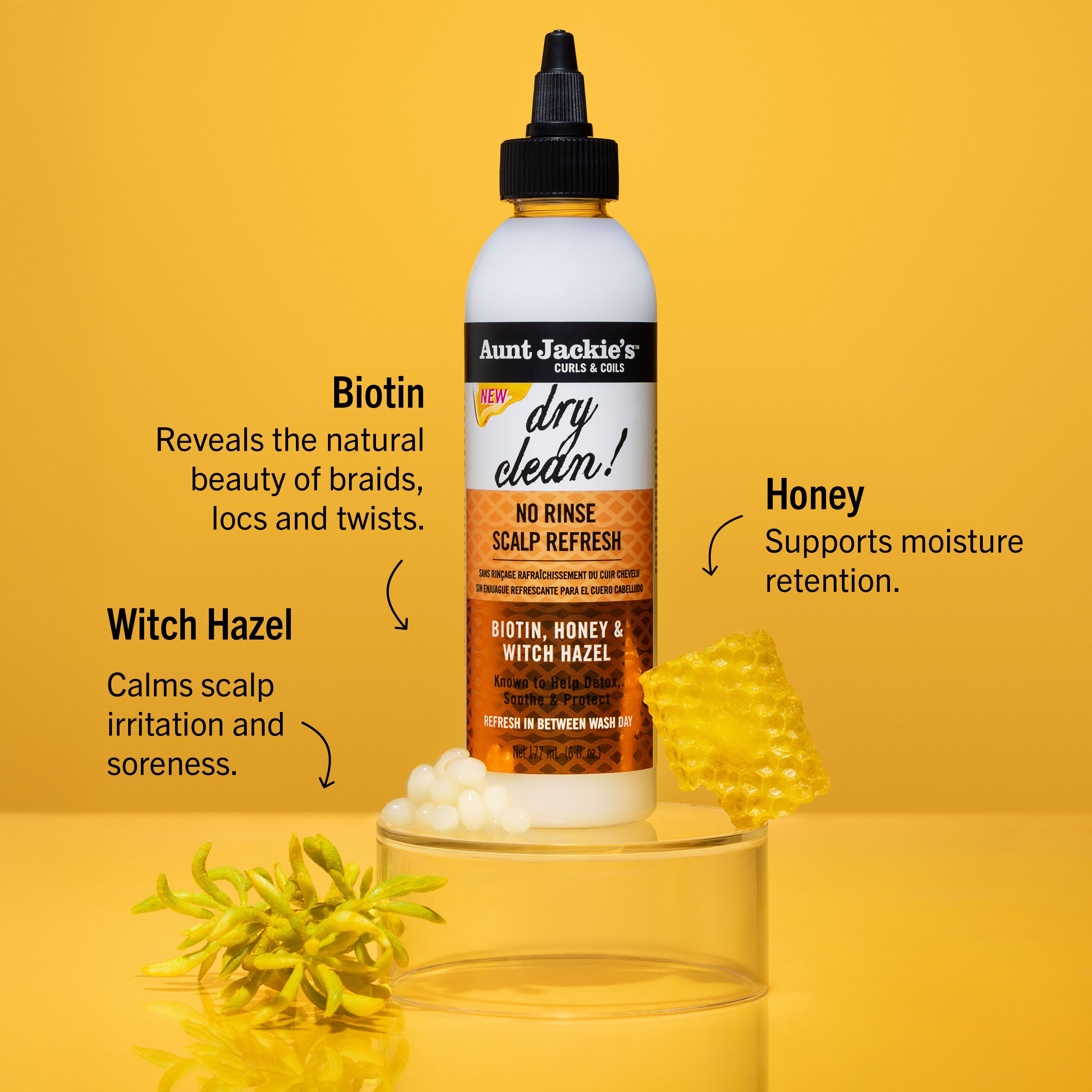 ヘアケア Dry Clean! No Rinse Scalp Refresh