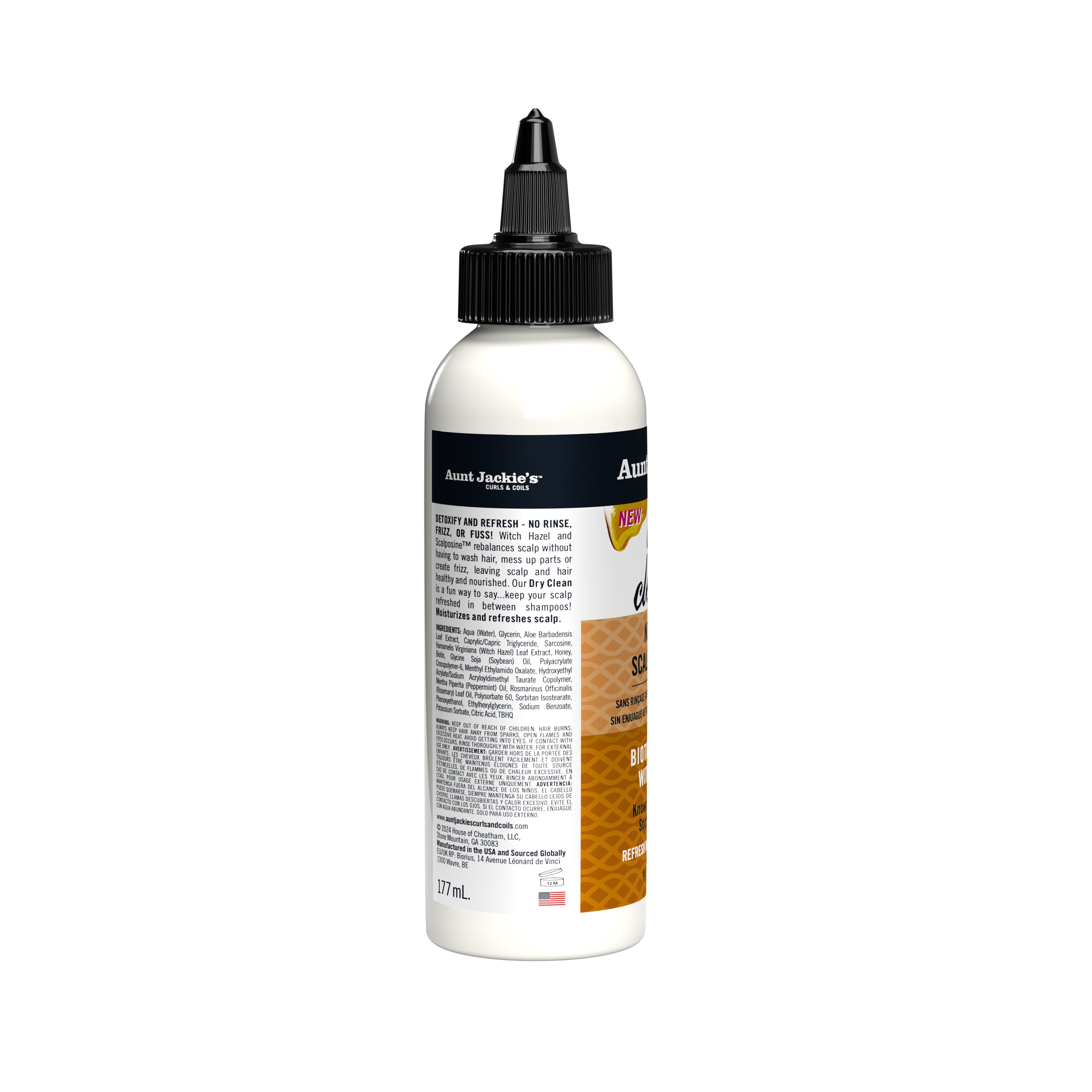 Diangel Scalp Lift ブラック Dry Clean! No Rinse Scalp Refresh