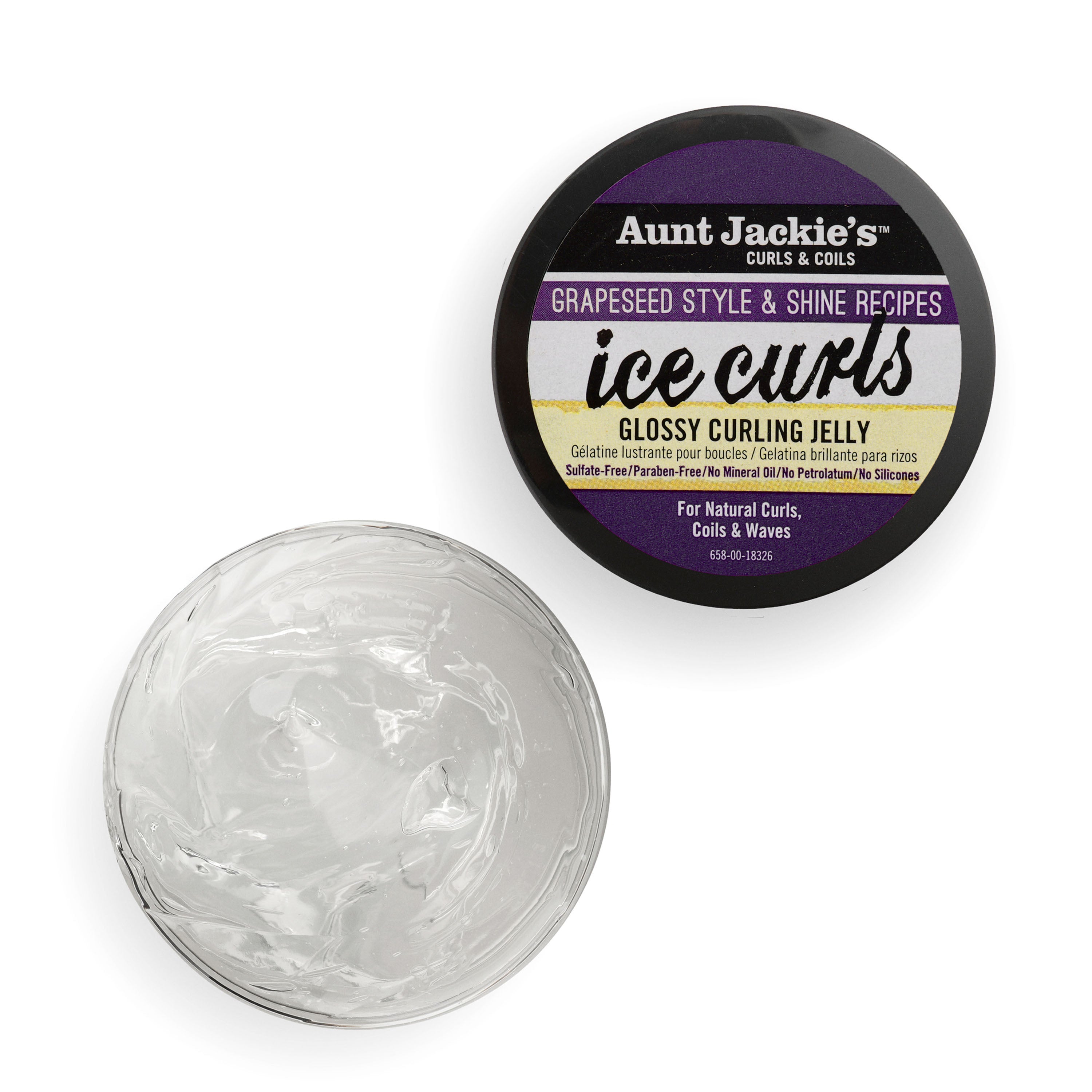 Aunt Jackie's Ice Curls Glossy Curling Jelly - Define & Shine Your