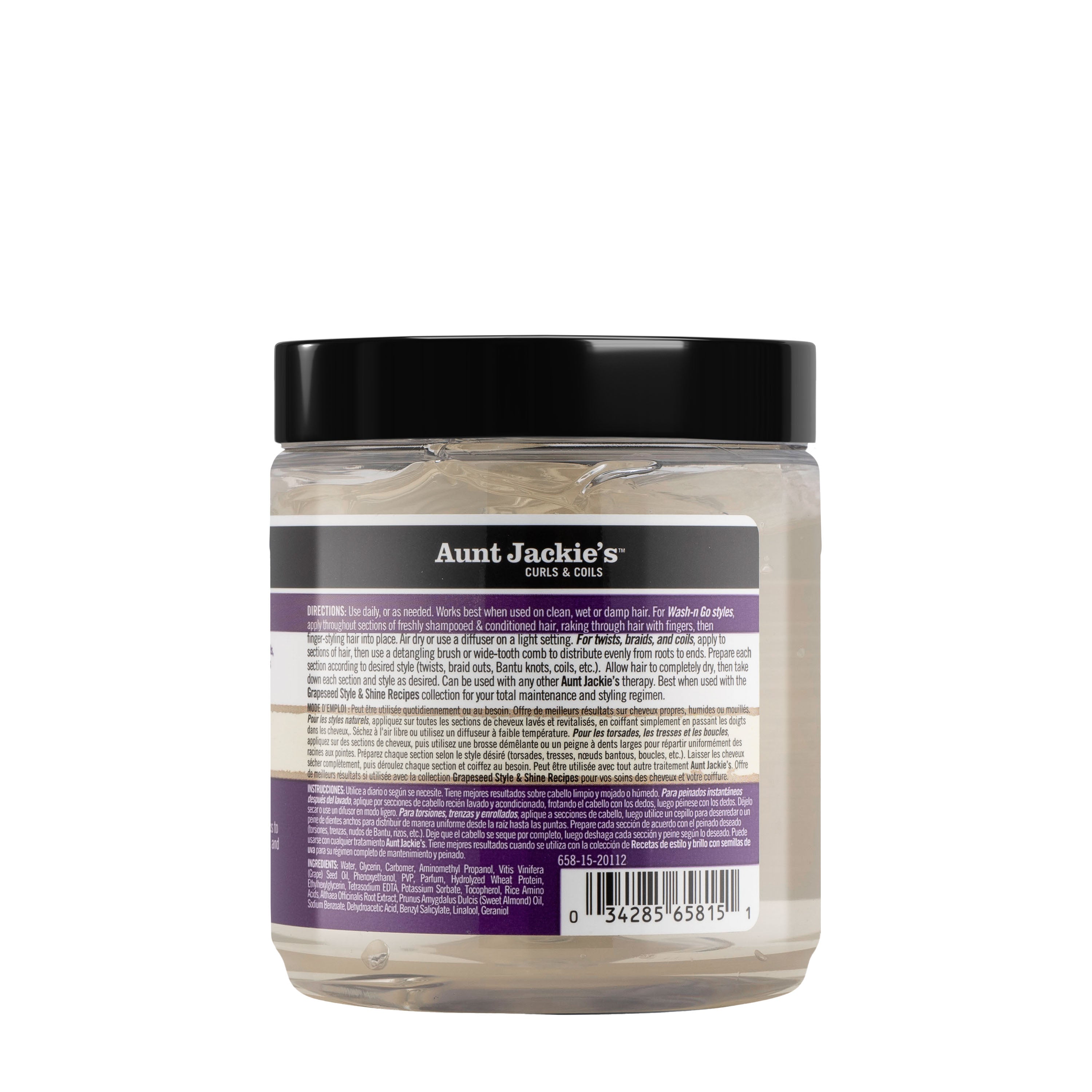 Aunt Jackie's Ice Curls Glossy Curling Jelly - Define & Shine Your