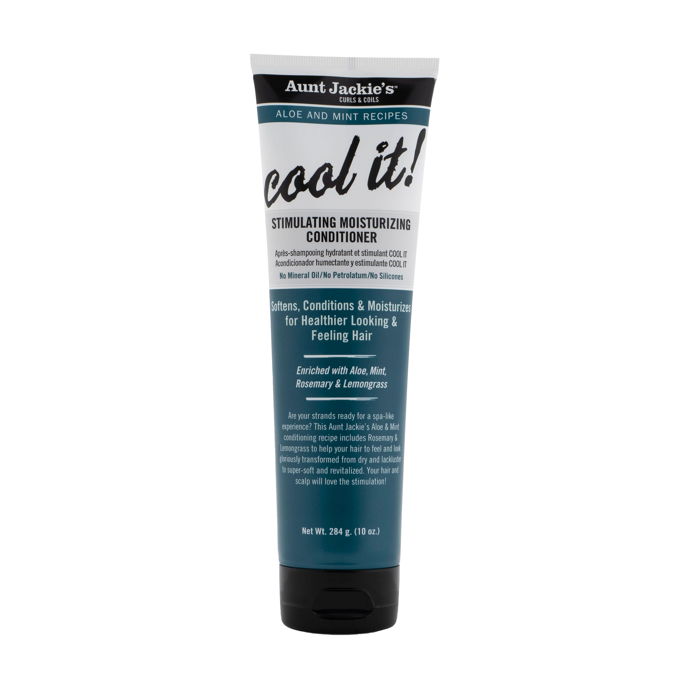 AUNT JACKIE'S Aloe & Mint Cool It Stimulating Moisturizing Conditioner (10oz) AUNT JACKIE'S Aloe & Mint Cool It Stimulating Moisturizing Conditioner (10oz)