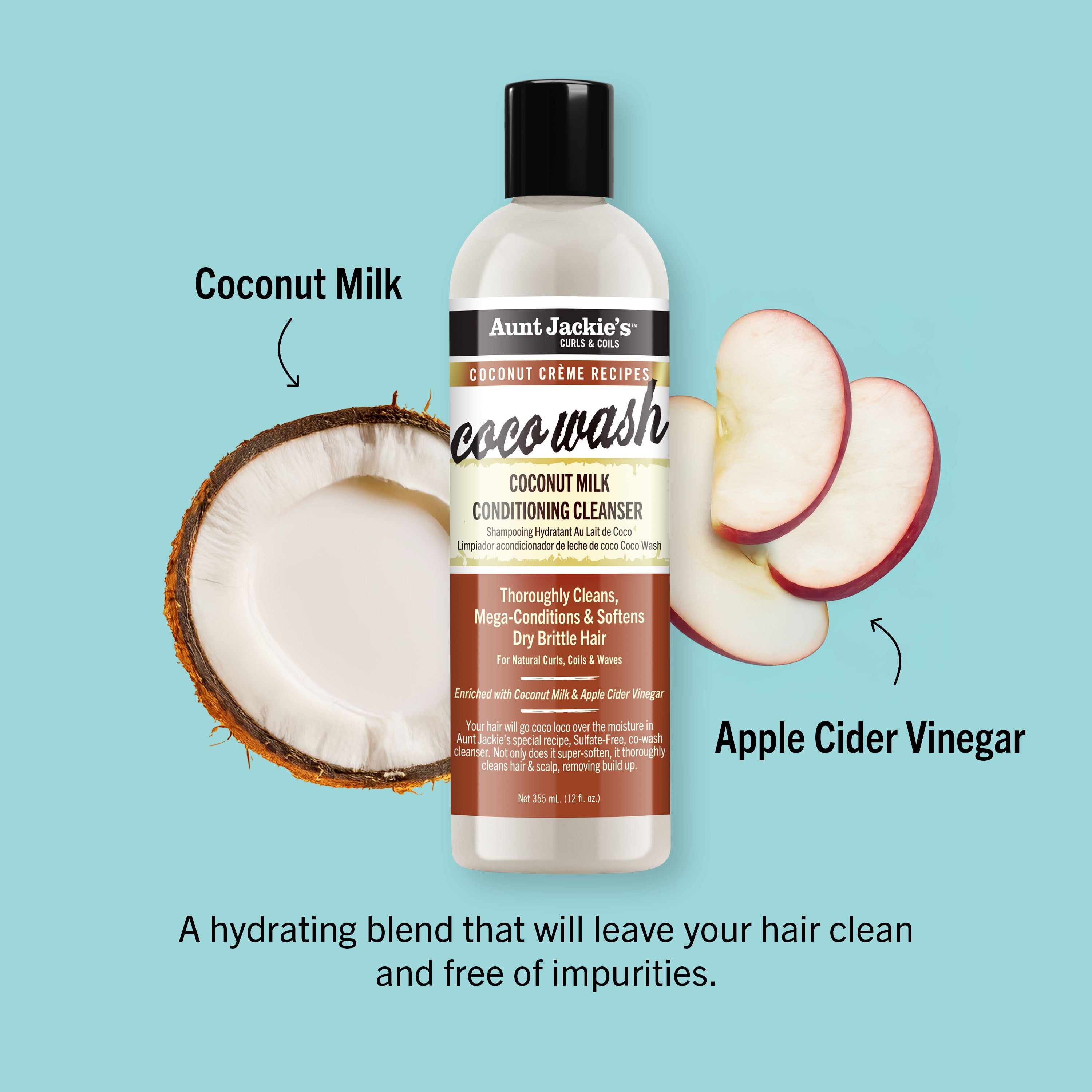 Coco Wash Coconut Milk Conditioning Cleanser
