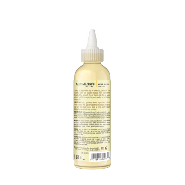 Frizz Rebel - Coconut & Sweet Almond Natural Growth Oil Blend