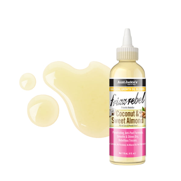 Frizz Rebel - Coconut & Sweet Almond Natural Growth Oil Blend