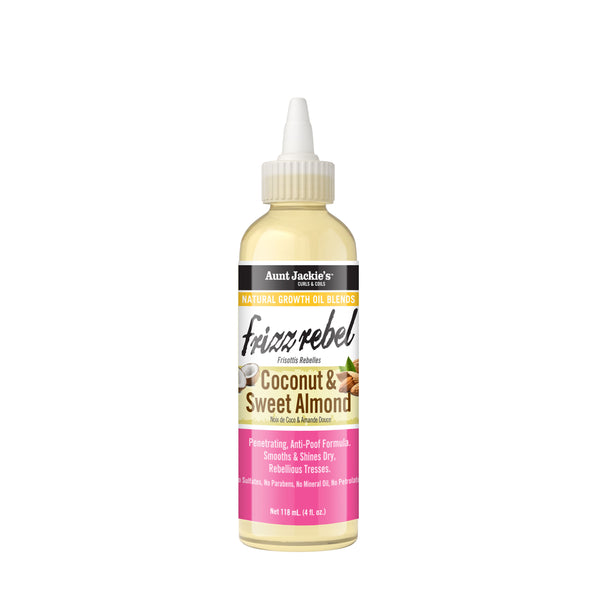 Frizz Rebel - Coconut & Sweet Almond Natural Growth Oil Blend