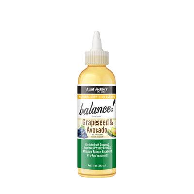 Balance! - Grapeseed & Avocado Natural Growth Oil Blend
