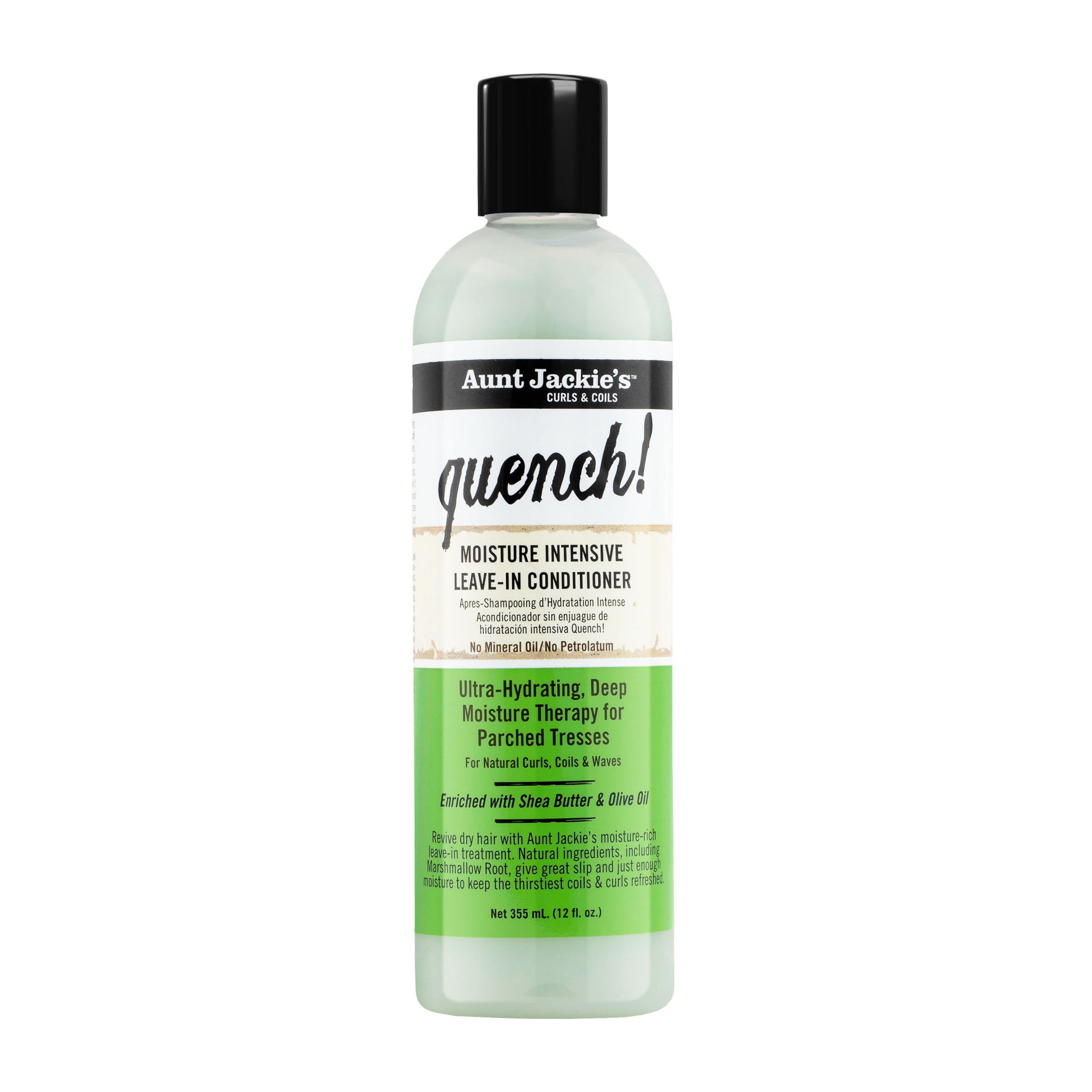 AUNT JACKIE'S Quench! Moisture Intensive Leave-In Conditioner (12oz) AUNT JACKIE'S Quench! Moisture Intensive Leave-In Conditioner (12oz)