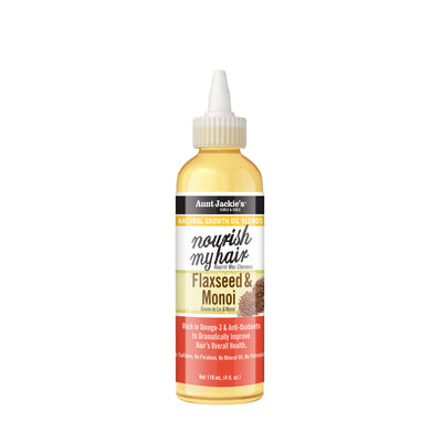 Nourish My Hair - Flaxseed & Monoi Natural Growth Oil Blend