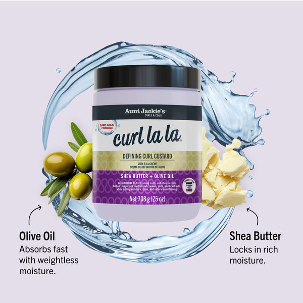 Curl La La Defining Curl Custard - Value Size 25 oz