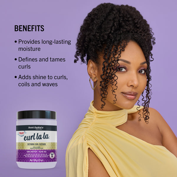 Curl La La Defining Curl Custard - Value Size 25 oz