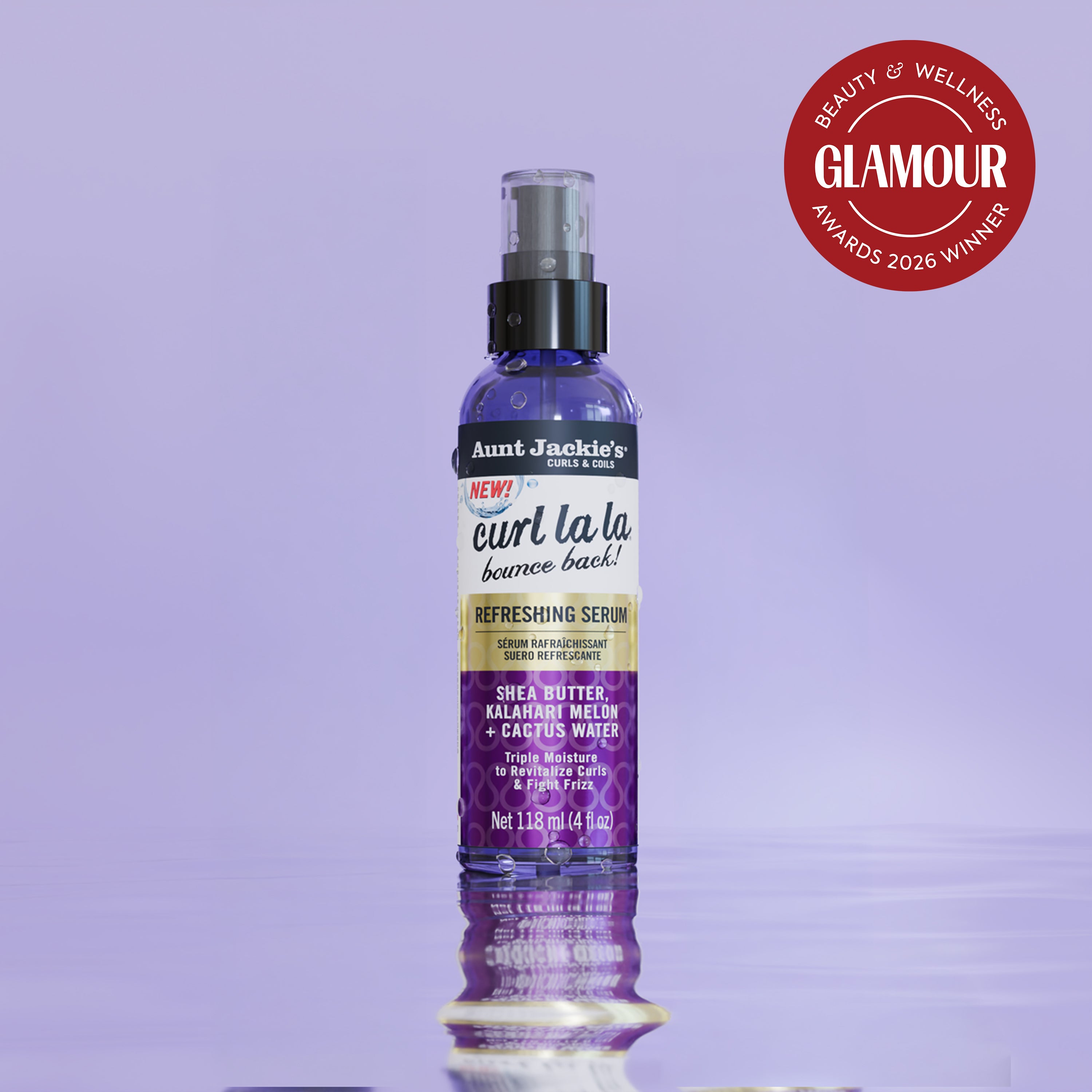 Aunt Jackie's Curls & Coils Curl La La Bounce Back Refreshing Serum