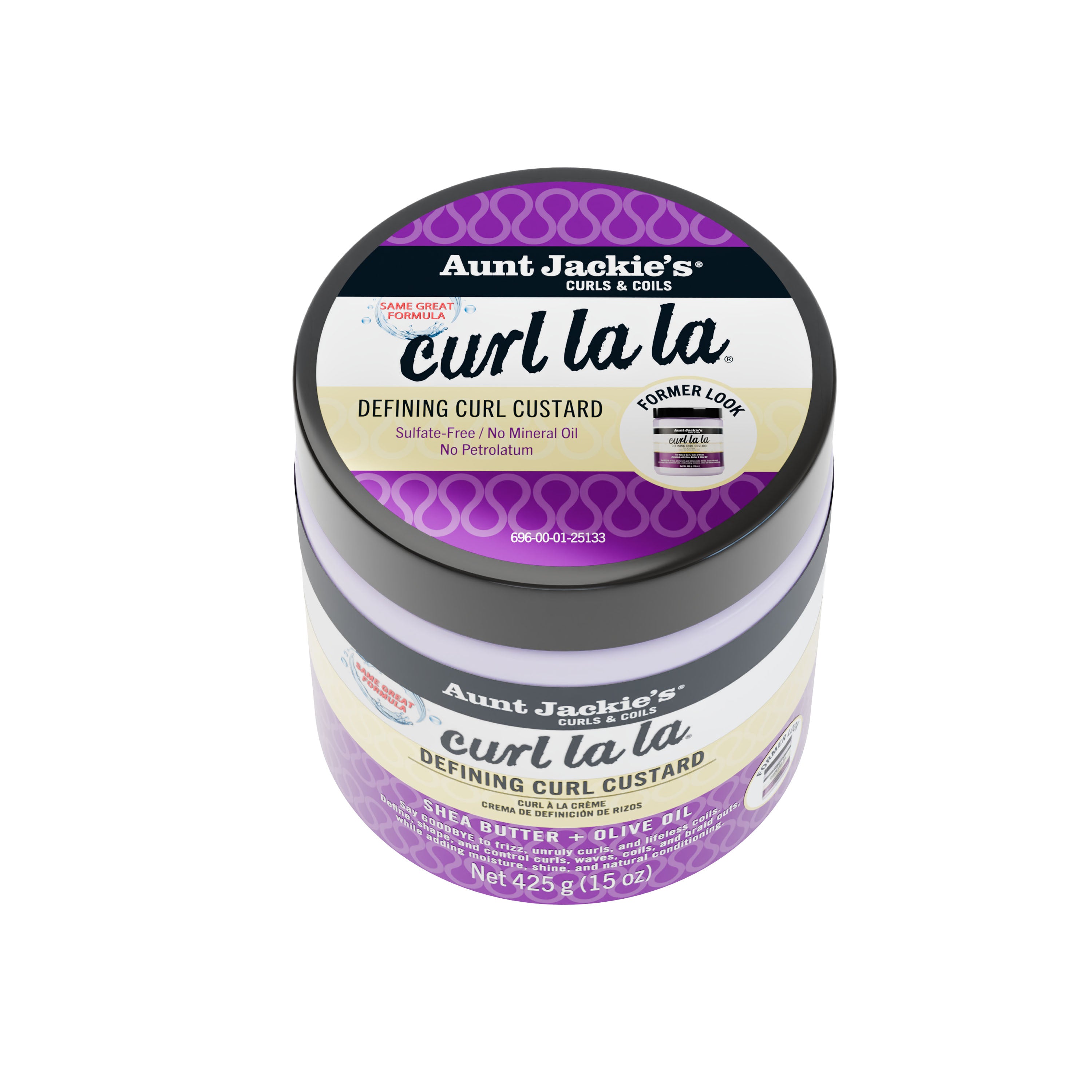 Aunt Jackie's Curl La La Defining Curl Custard for Perfect Curls
