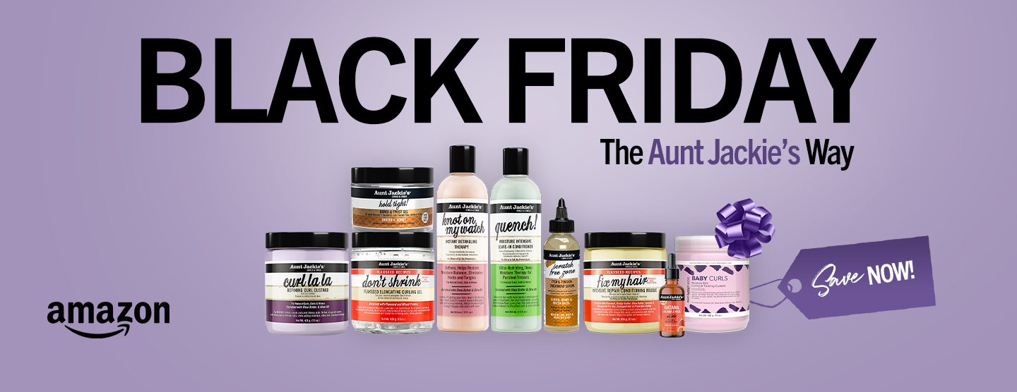 Aunt Jackie's Haircare Set – 4 Pflegeprodukte Für Lockiges & Welliges Haar