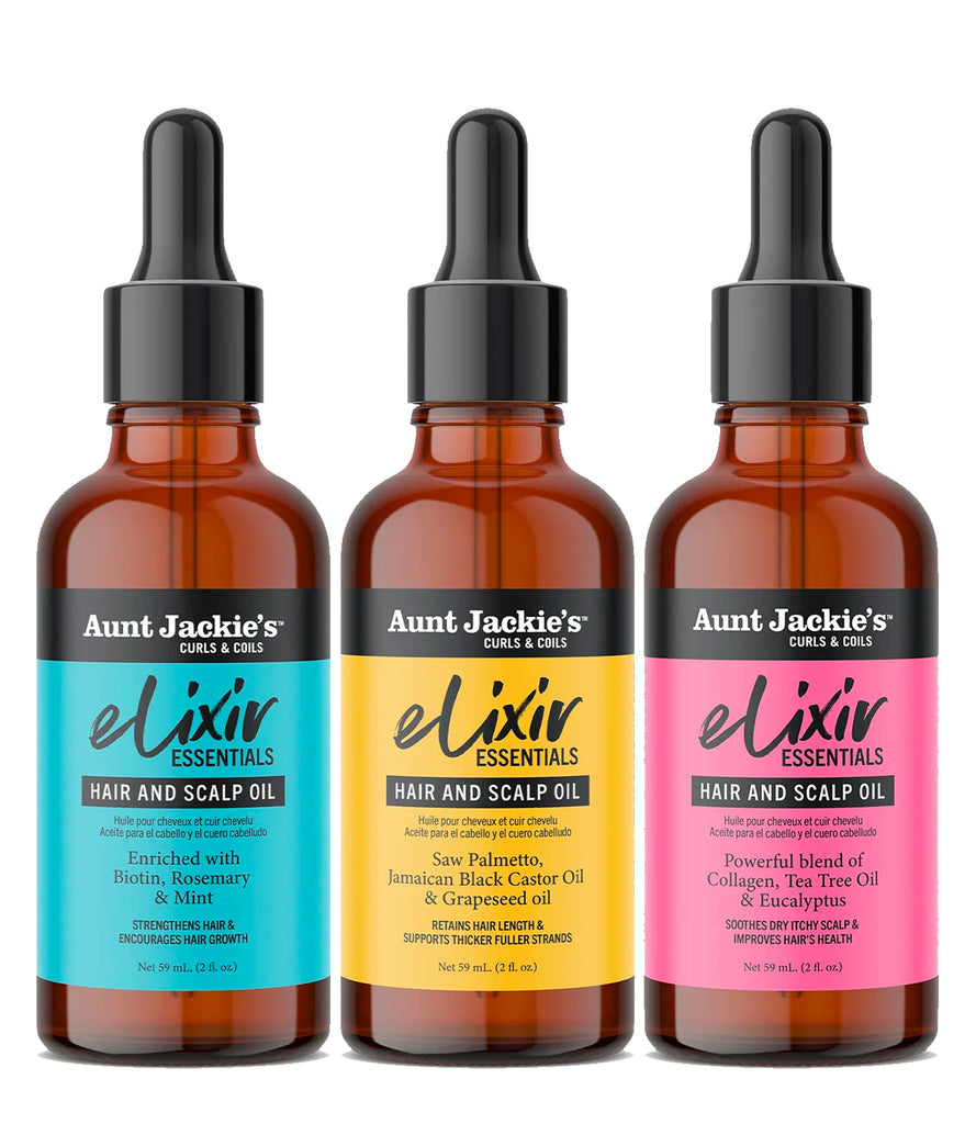 Elixirs Essentials Hair & Scalp Oils Collection