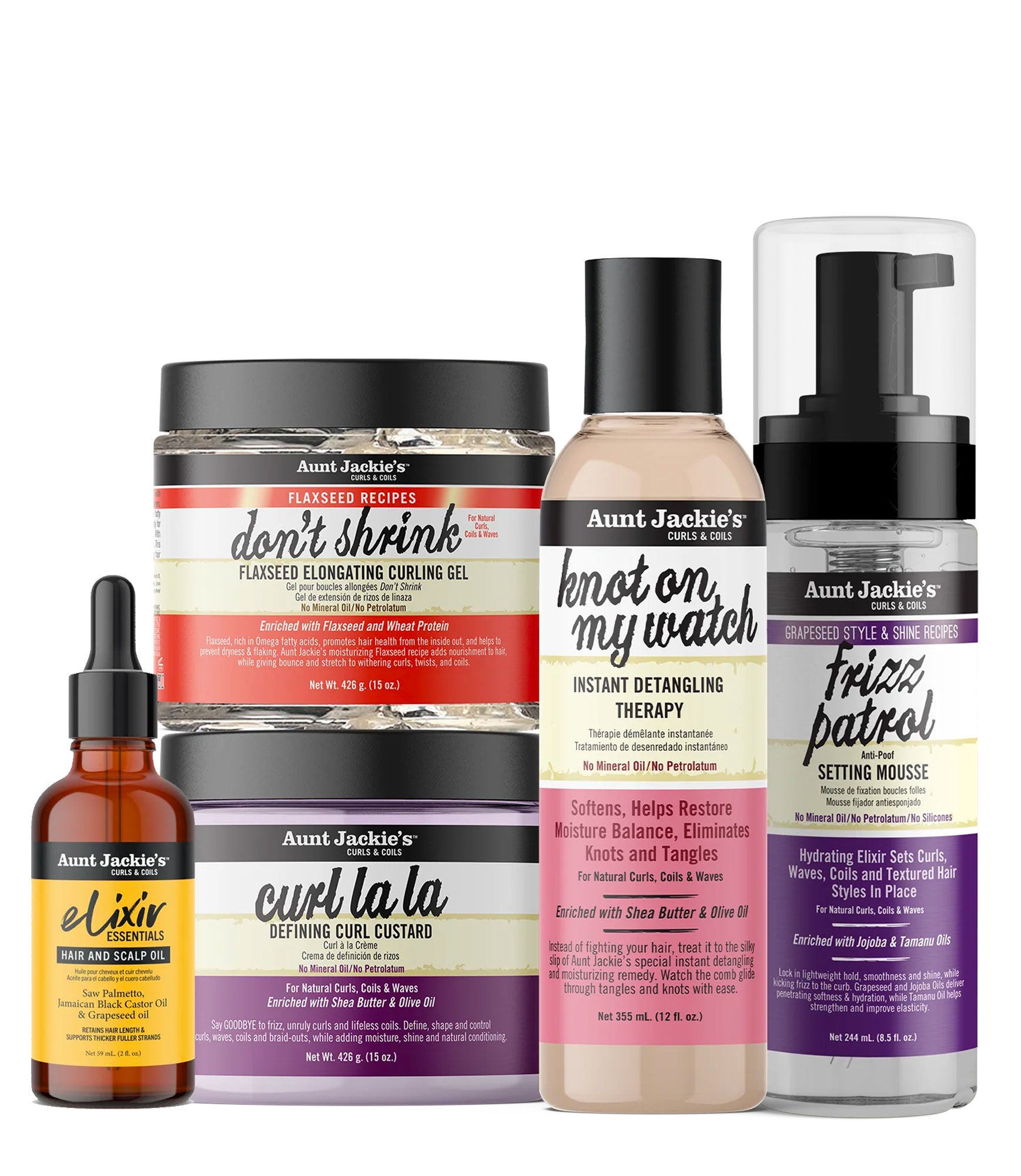 Fuller & Thicker Strands Bundle | Aunt Jackie’s Curls & Coils