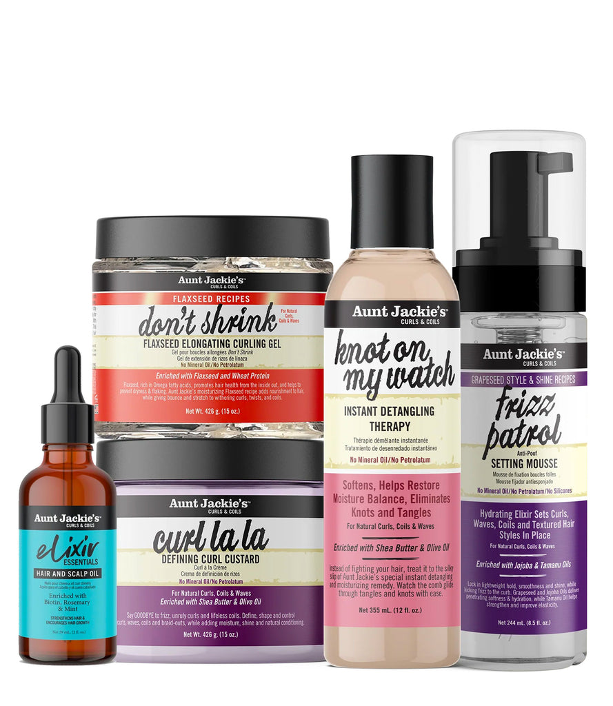 Growth Retention Style Bundle Aunt Jackie s Curls Coils