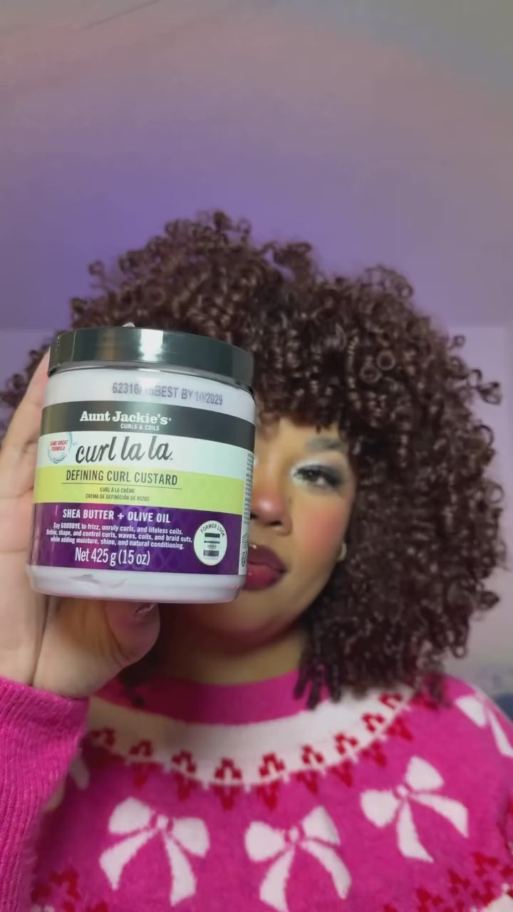 Aunt Jackie's Curl La La Defining Curl Custard for Perfect Curls